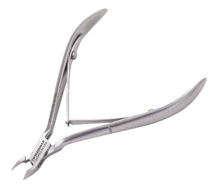 Tweezerman Cobalt Stainless Cuticle Nipper 1/2 Jaw - Medium