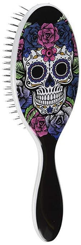 Wet Brush Original Detangler - Sugar Skulls- Purple