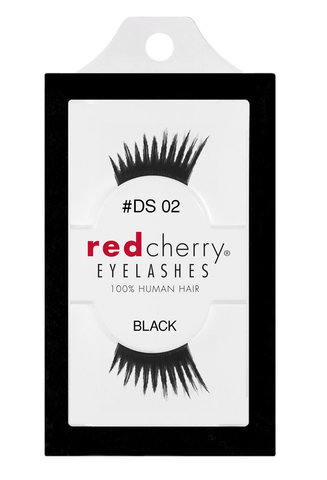 Red Cherry DS02 Accent Eyelashes BLACK - Sloan